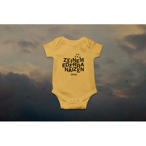 "ZEID"  infant bodysuit