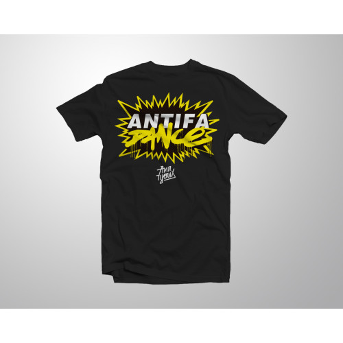Camiseta do "Antifa Dance"...