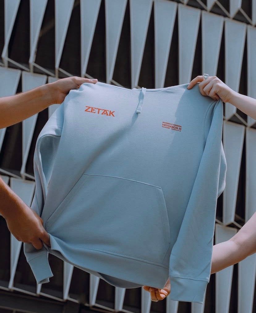 Sudadera Sugaar ASCII Azul