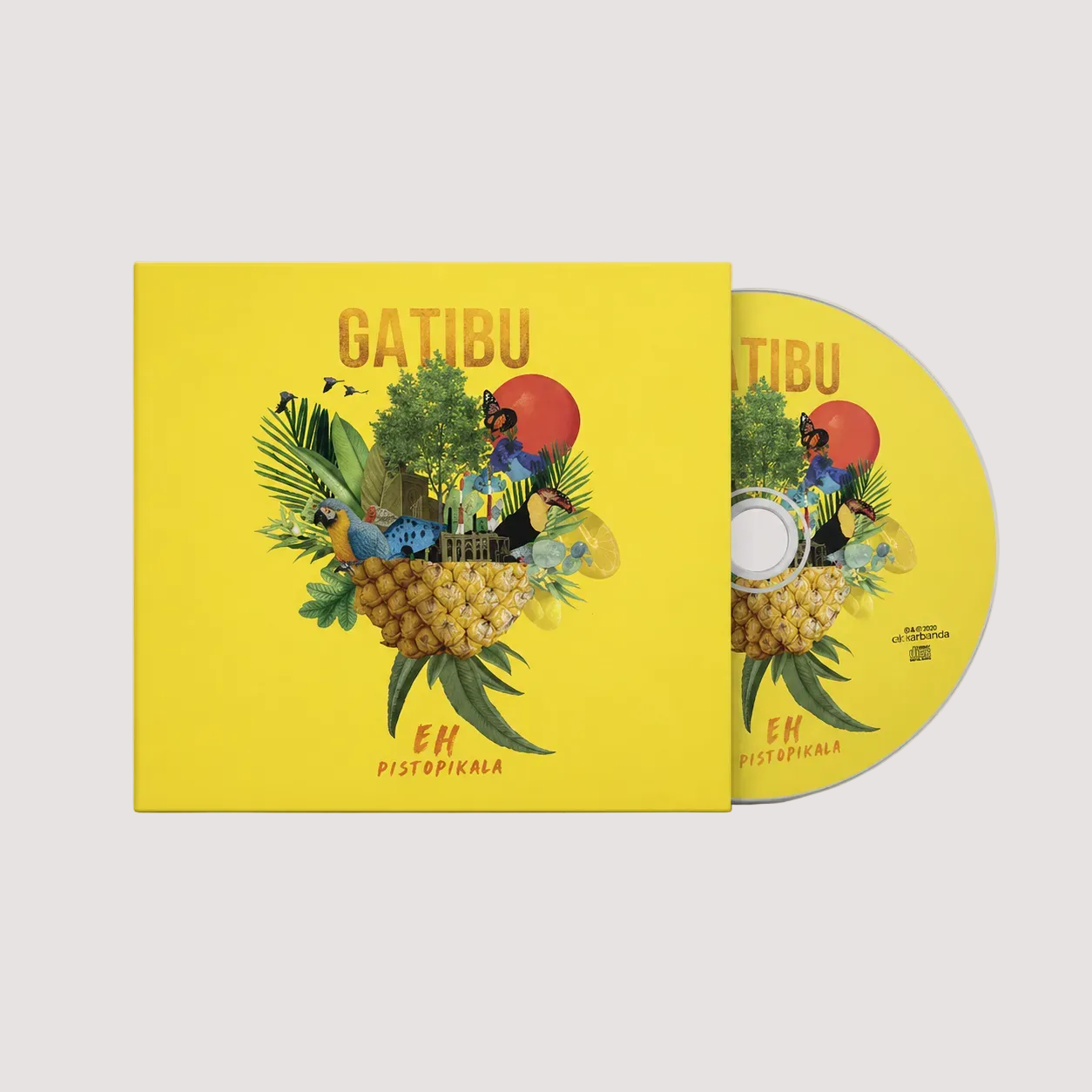 CD digipack 'EH Distopikala' Gatibu