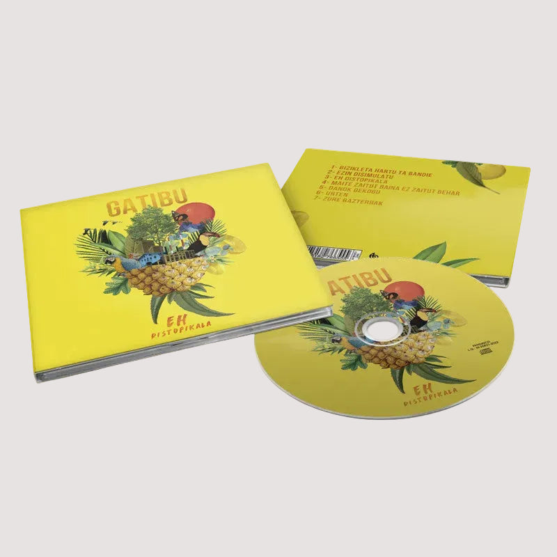 CD digipack 'EH Distopikala' Gatibu