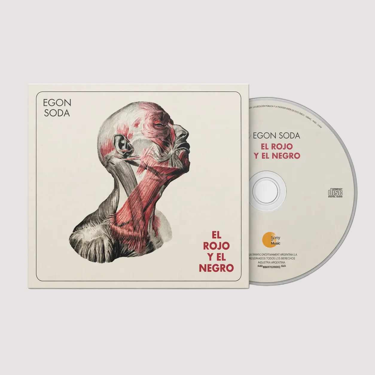 CD "El Rojo y el Negro" Egon Soda