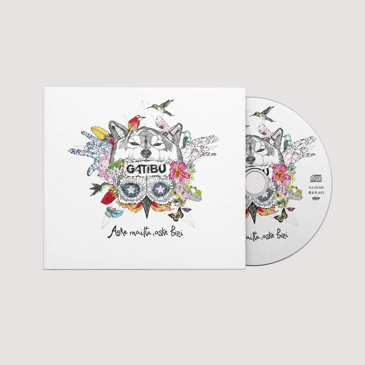 CD digipack 'Azken Indioak' Gatibu