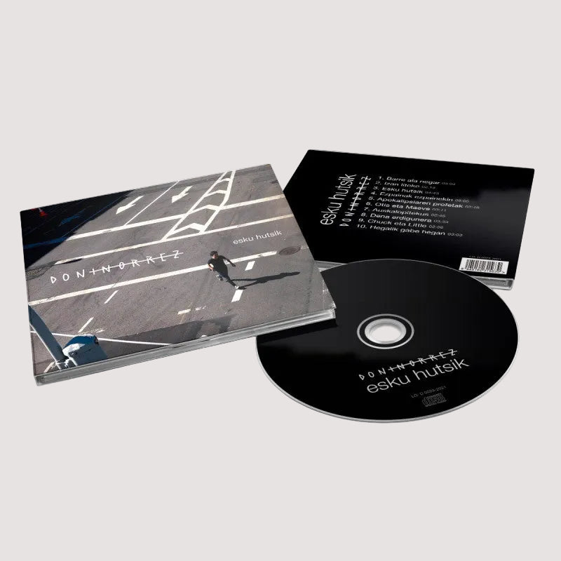 CD digipack Don Inorrez 'Esku Hutsik'