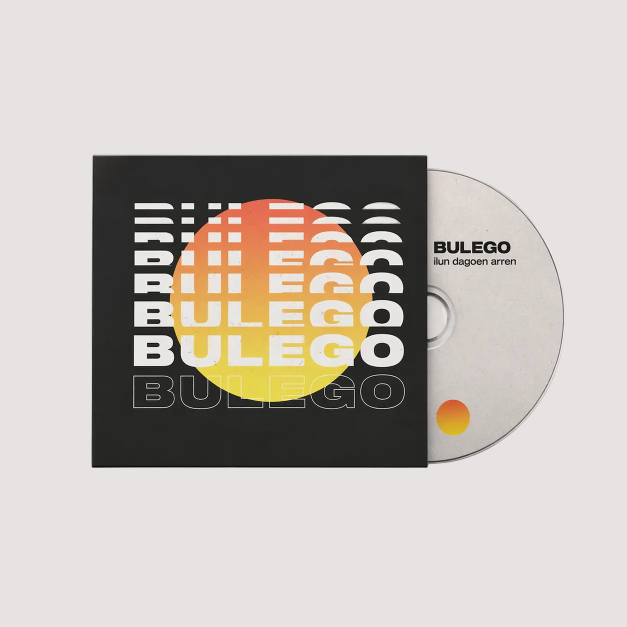 CD digipack 'Ilun dagoen arren' Bulego