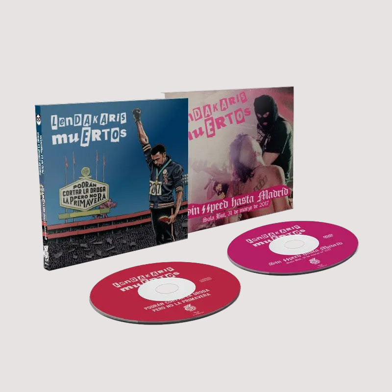 CD + DVD "Podrán cortar la droga pero no la primavera"  Lendakaris Muertos