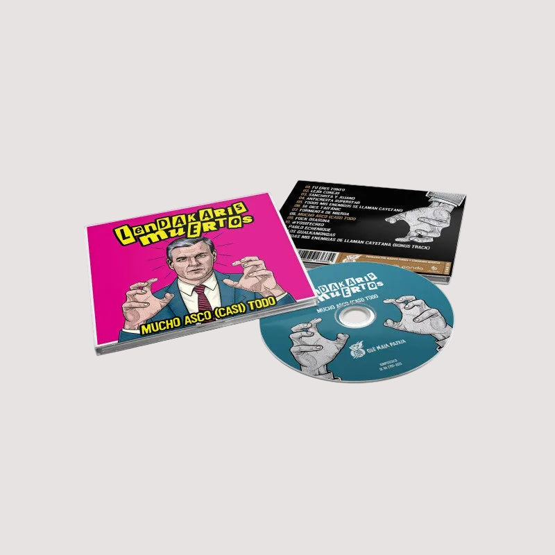 CD Digipack "Mucho asco (casi) todo" Lendakaris Muertos