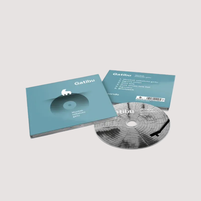 Digipack "Musikak salbatuko gaitu" Gatibu