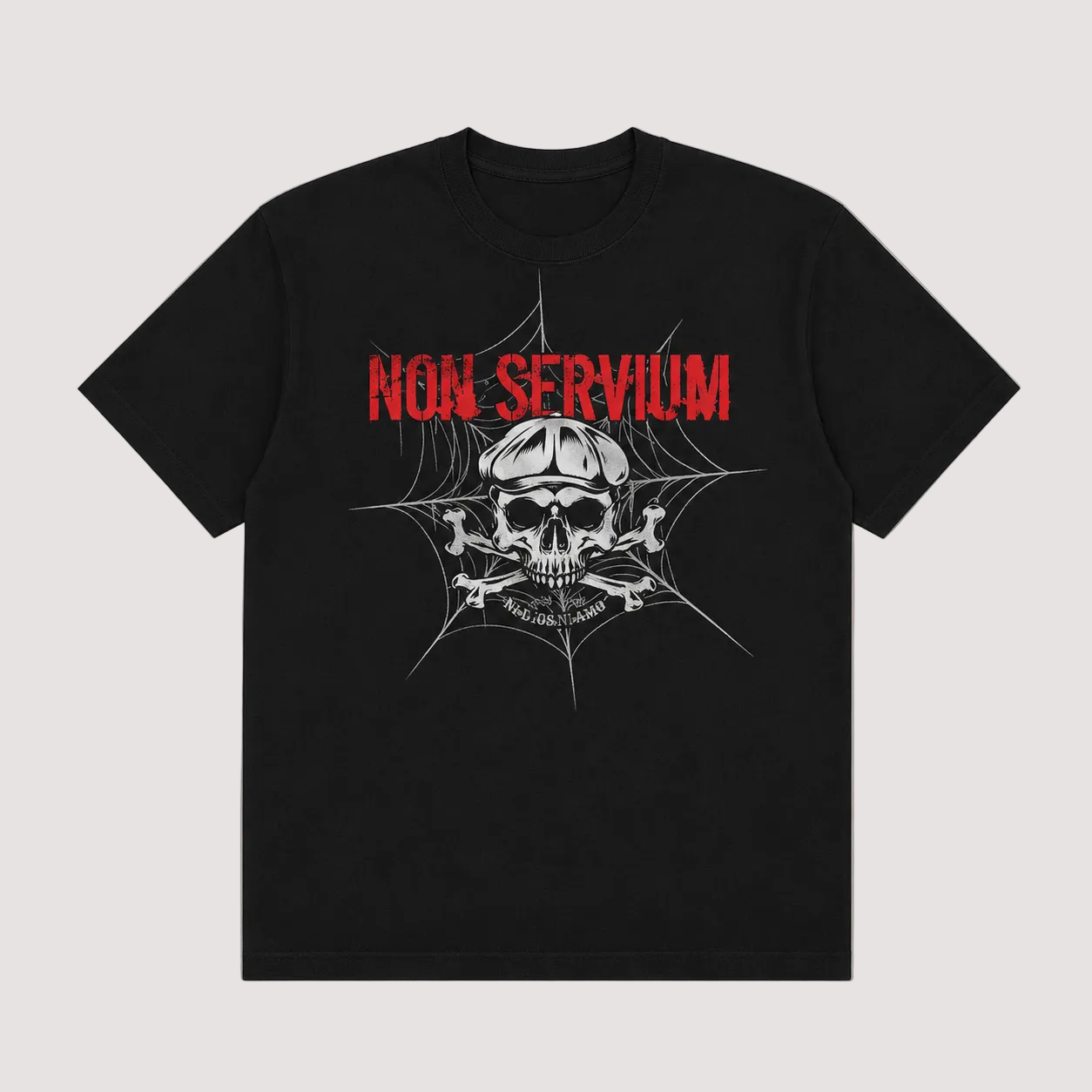 Camiseta "Calavera 1997-2022" Non servium