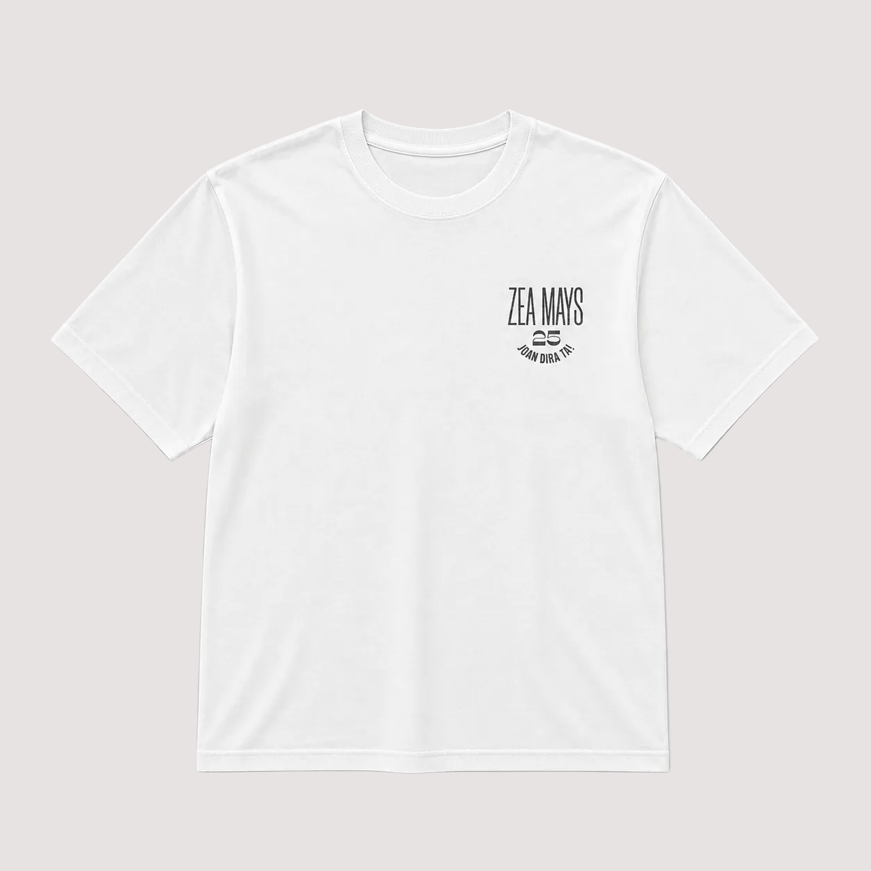 Camiseta "25 joan dira ta!" Zea Mays
