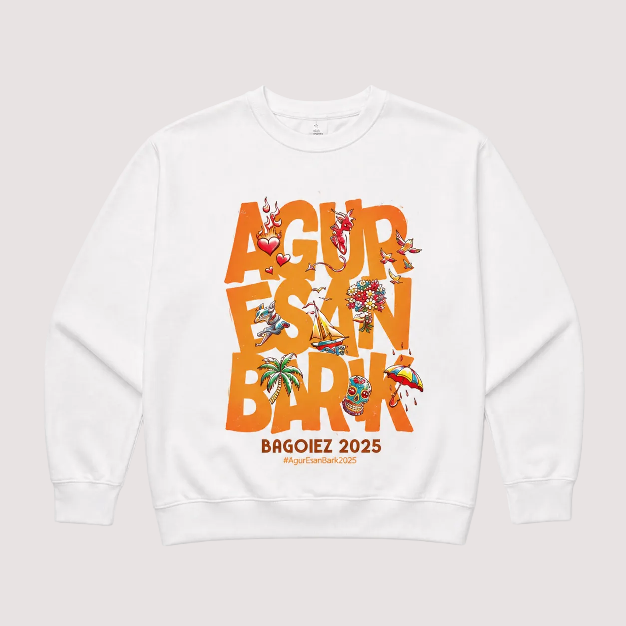 Sudadera "AgurEsanBarik" Gatibu