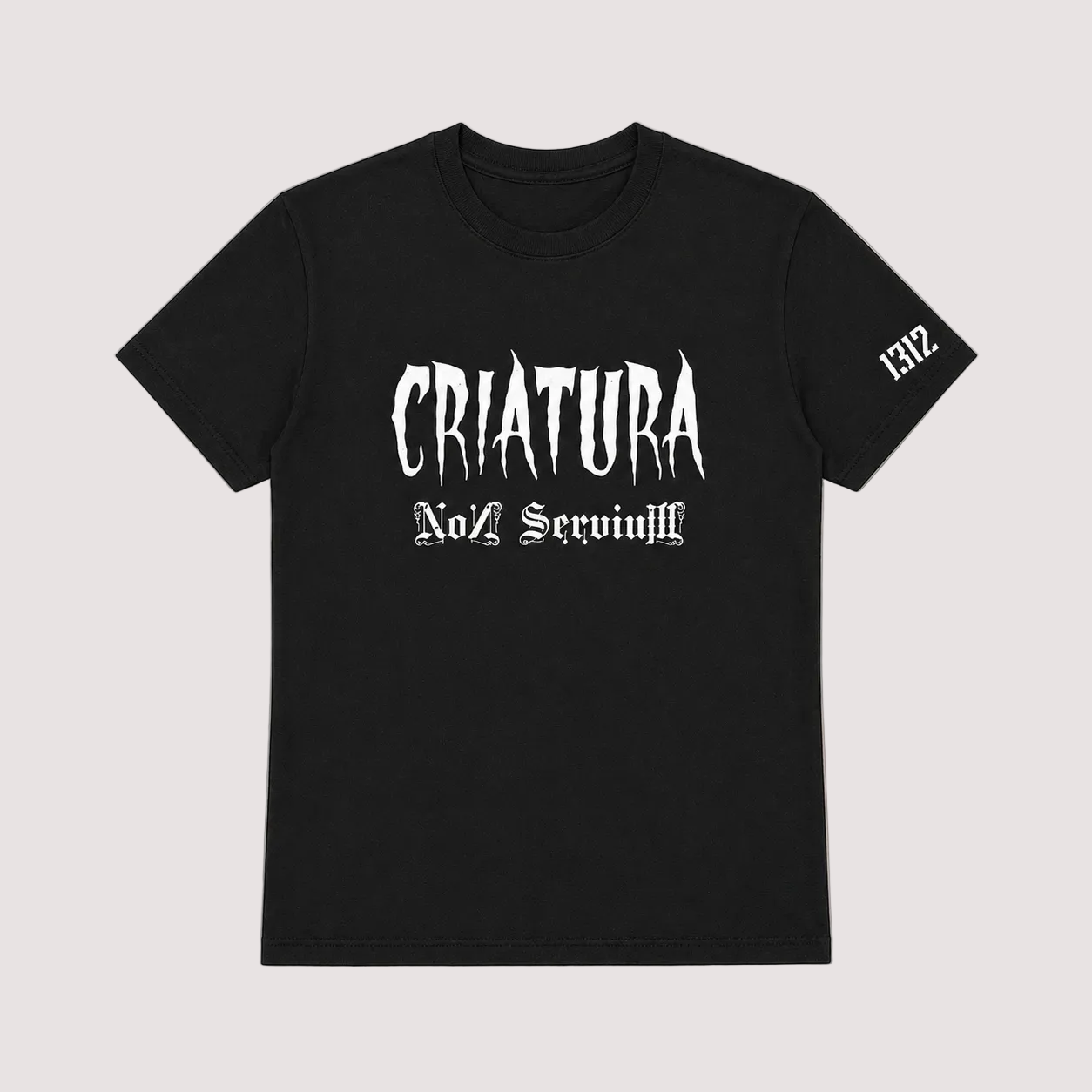 Camiseta "Criatura" Non Servium