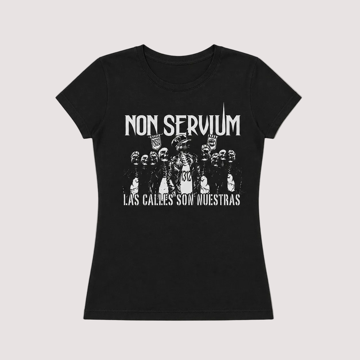 Camiseta "Las calles son nuestras" Non servium