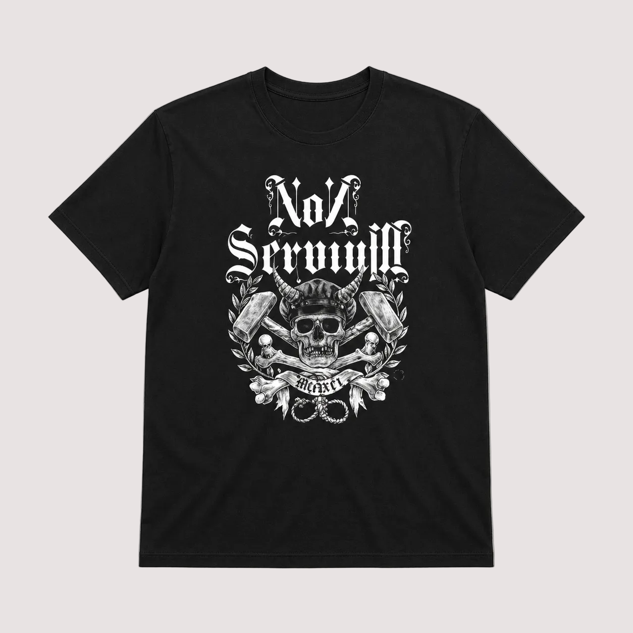 Camiseta "Calavera" Non Servium