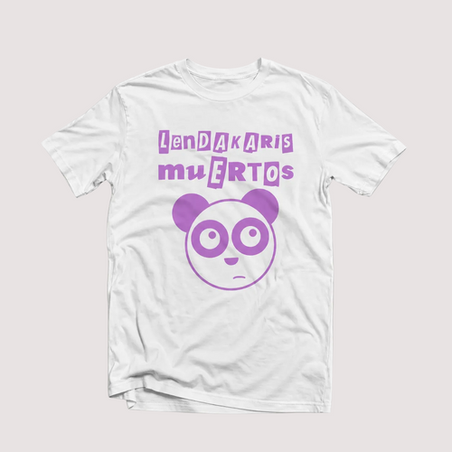 Camiseta "Oso Panda" Lendakaris Muertos