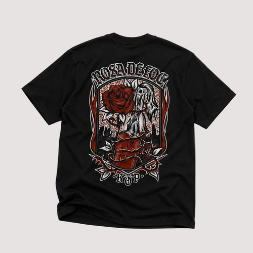 Camiseta "Rosa de foc" KOP