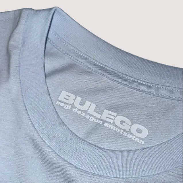 Camiseta "Urdina" Bulego