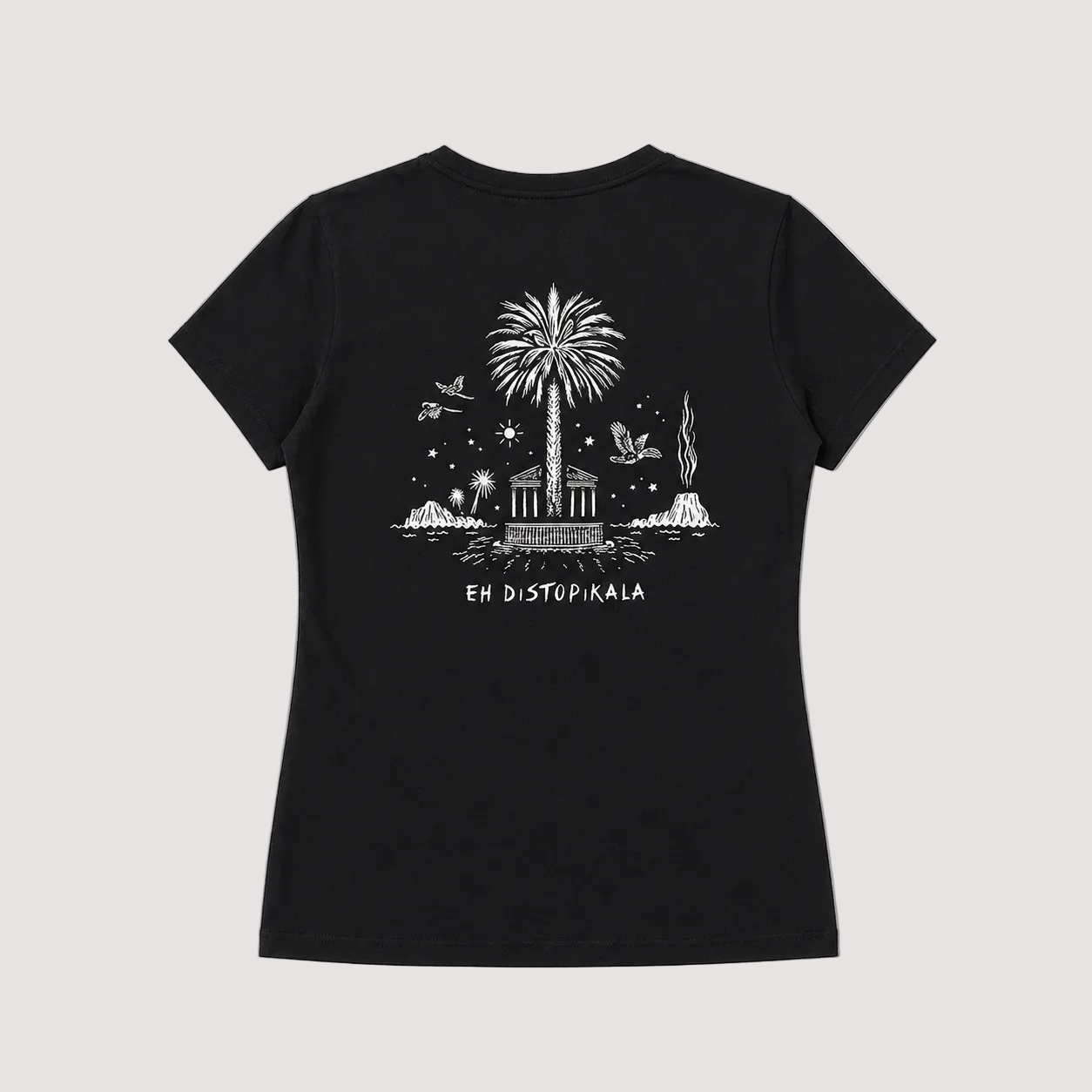 Camiseta ajustada "EH Distopikala" Gatibu