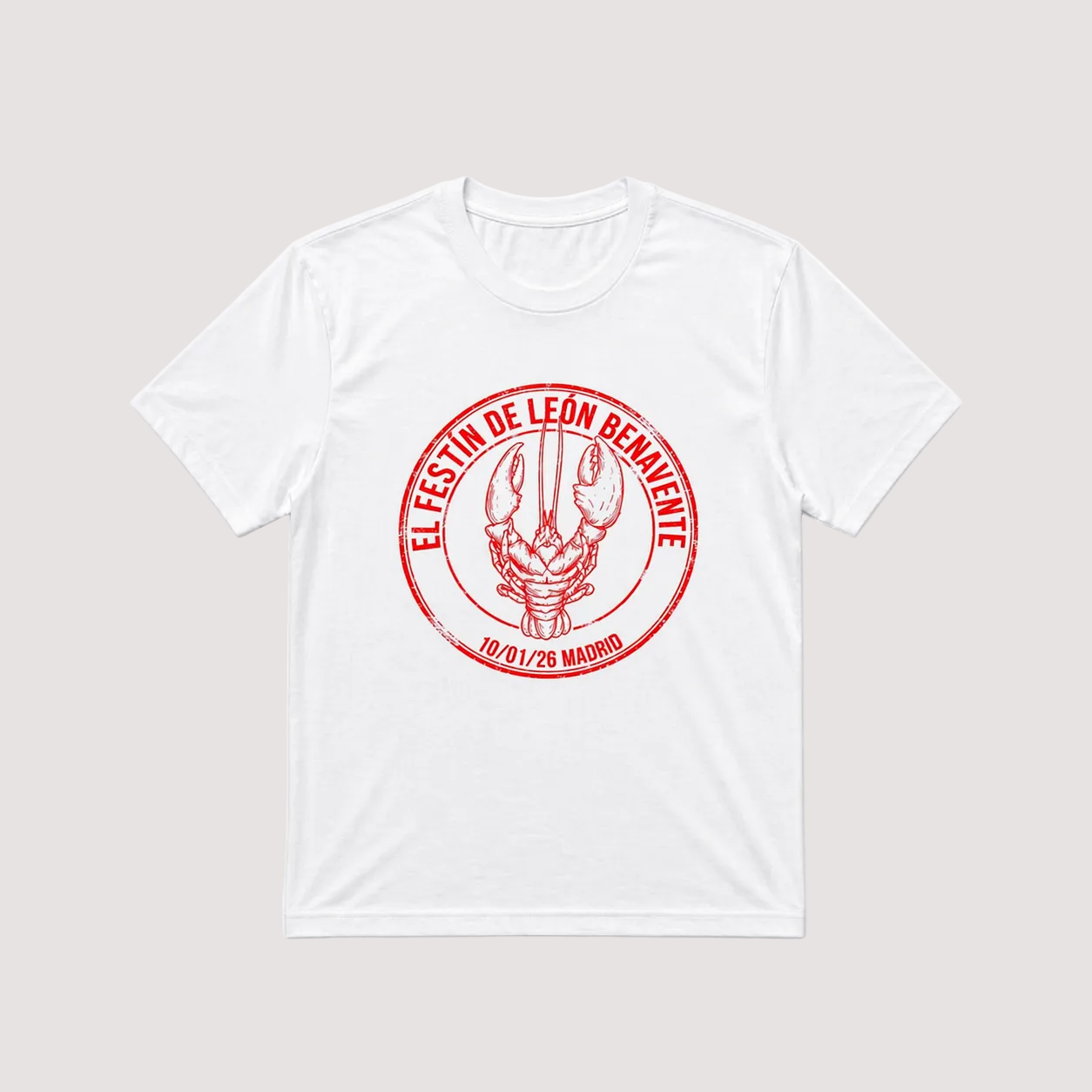 Camiseta "Langosta " León Benavente