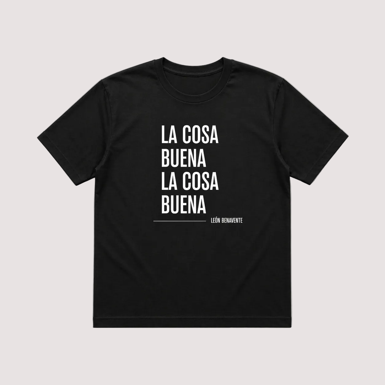 Camiseta " La cosa Buena " León Benavente