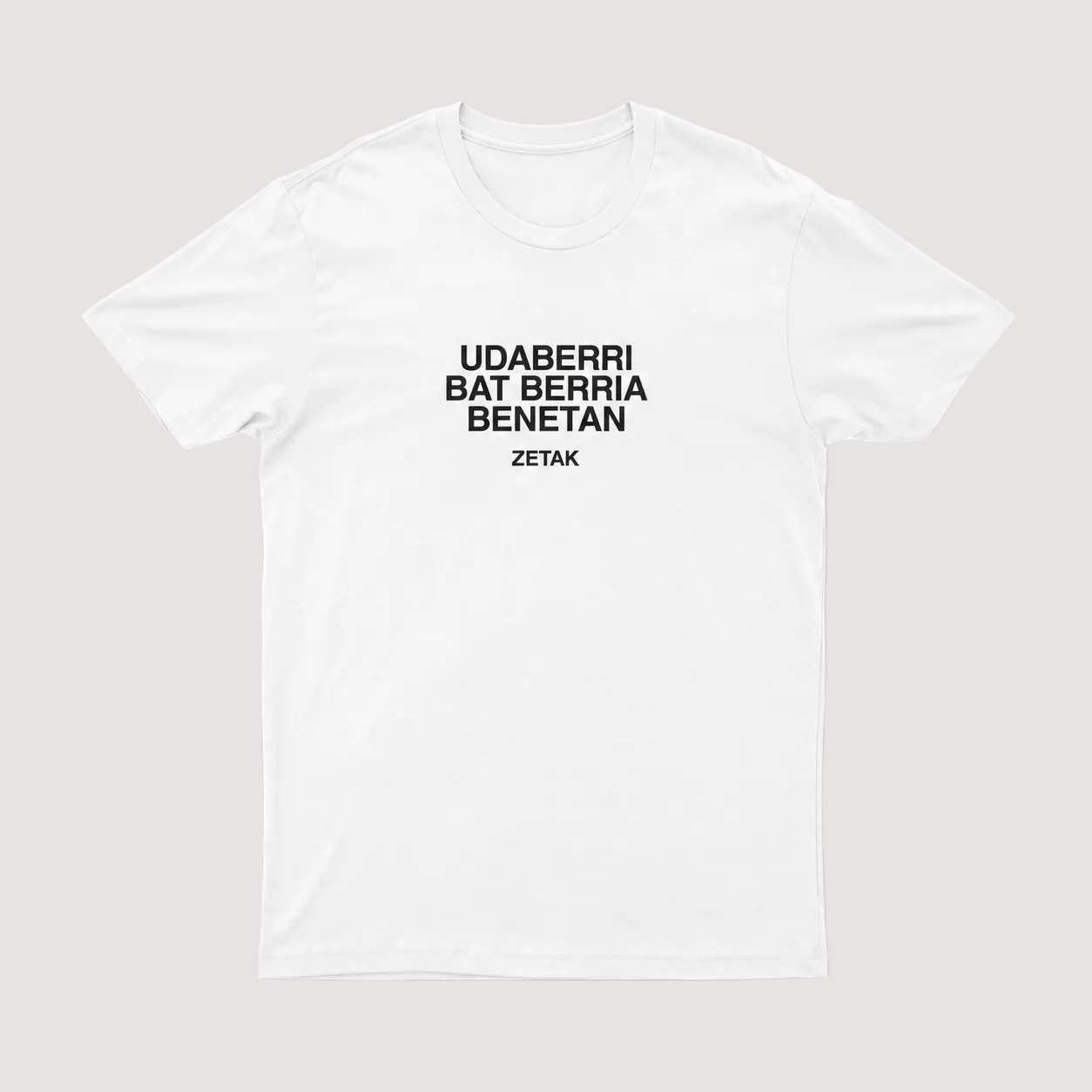 Camiseta "Udaberri bat" Zetak