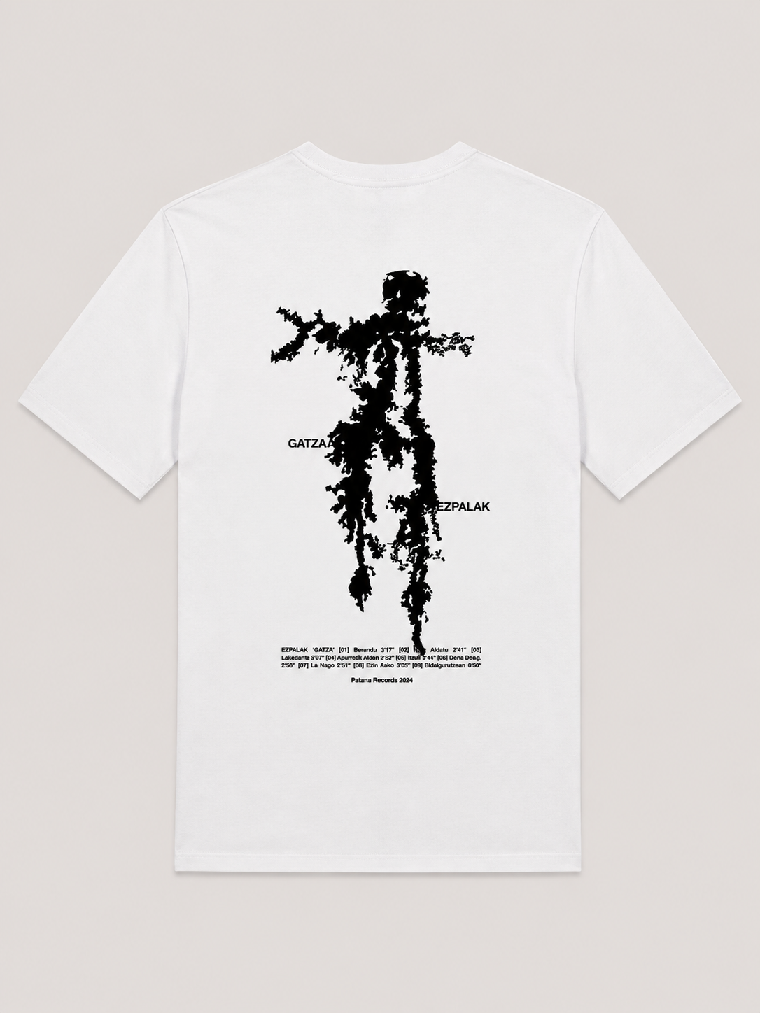 Camiseta Ezpalak Blanca "Gatza"