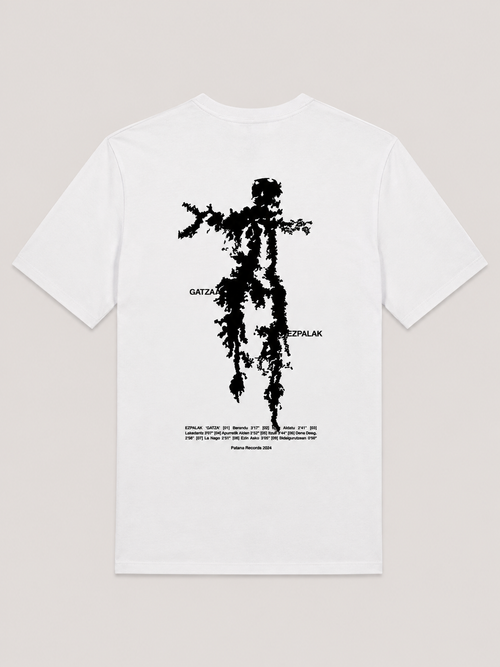 Camiseta Ezpalak Blanca "Gatza"