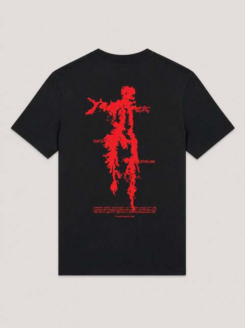 Camiseta Ezpalak Negra "Gatza"