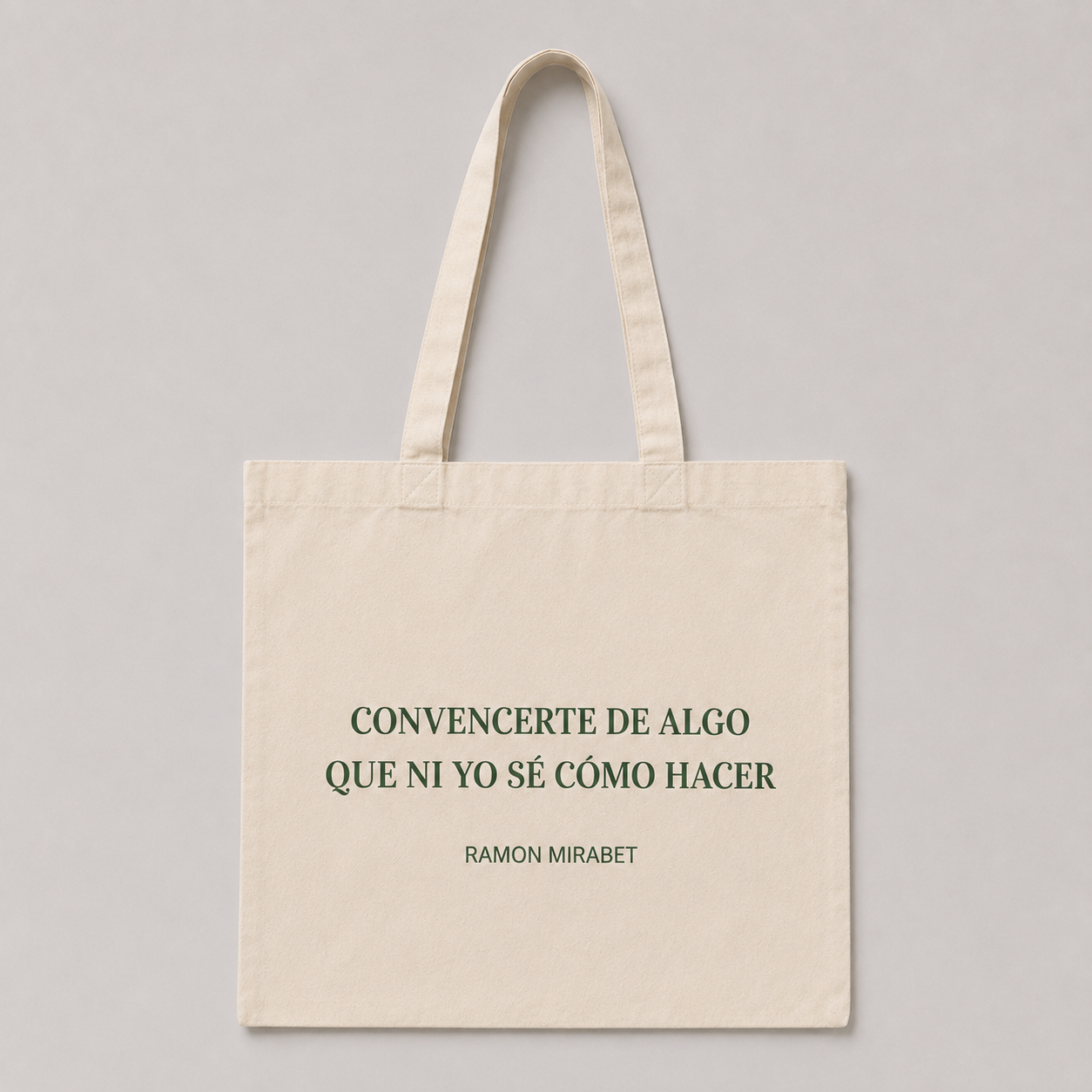 Totebag “Convencerte” Ramon Mirabet