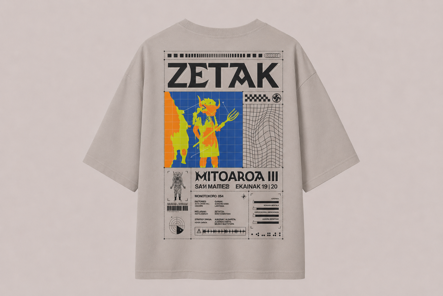 Camiseta Mitoaroa III  "Cámara térmica"