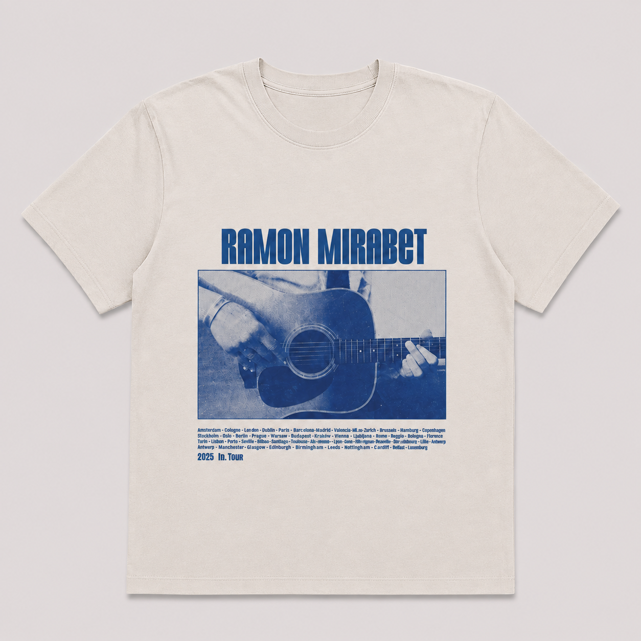 Camiseta " In tour " Ramon Mirabet