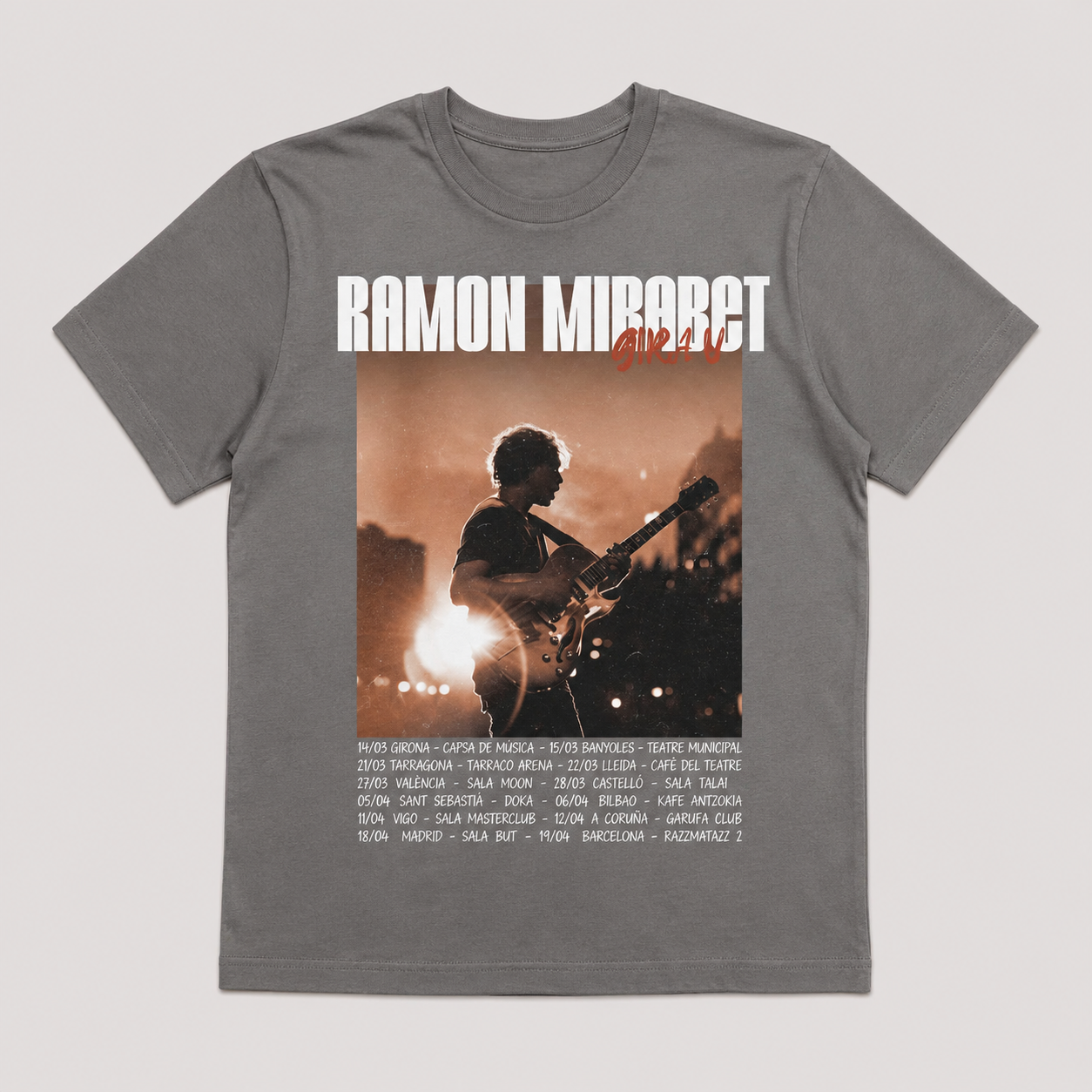Camiseta " Gira V " Ramon Mirabet
