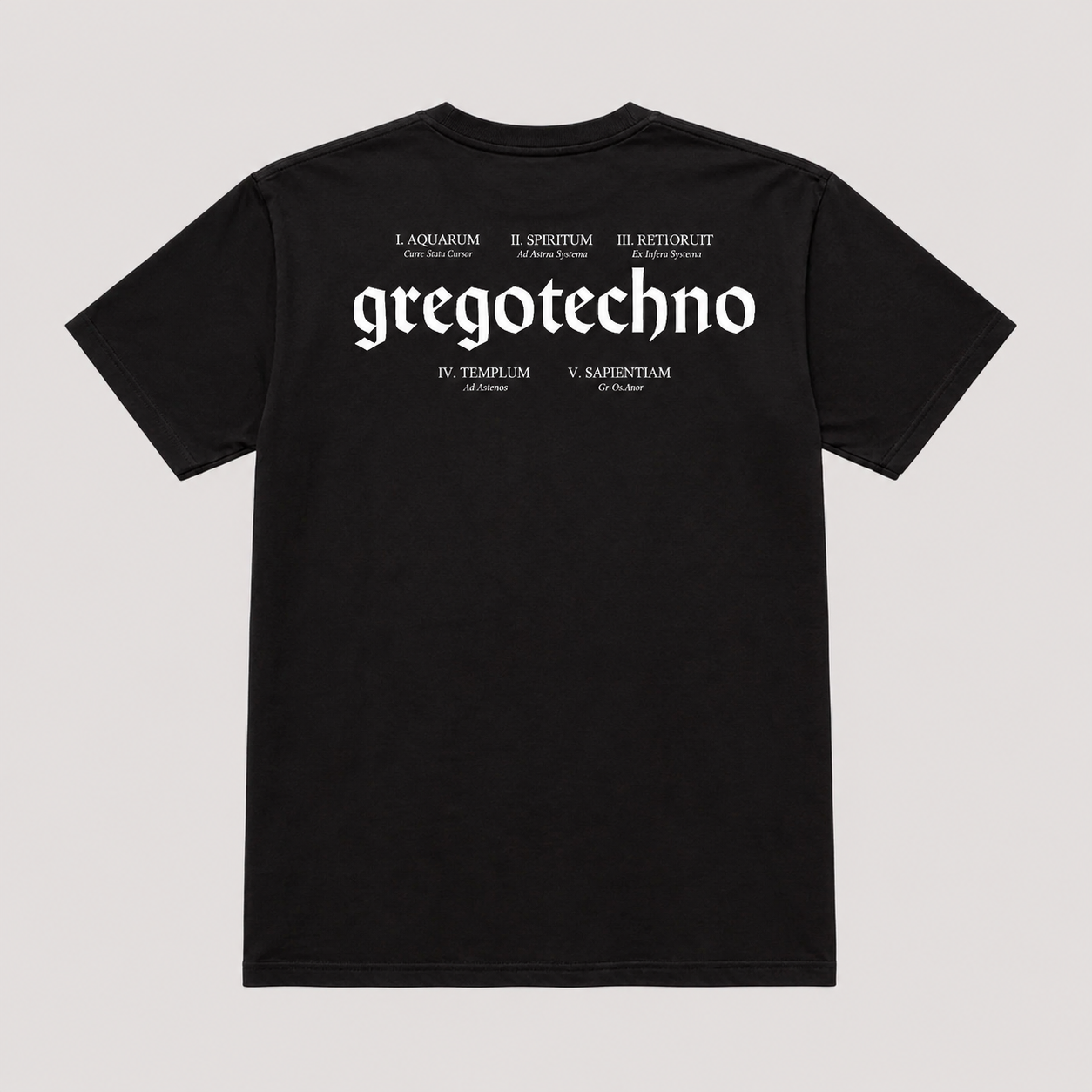 Camiseta "Fan Club" Gregotechno