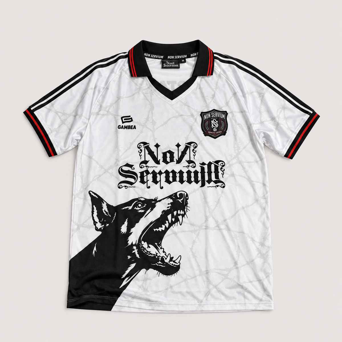 Camiseta de Fútbol  Doberman Non servium