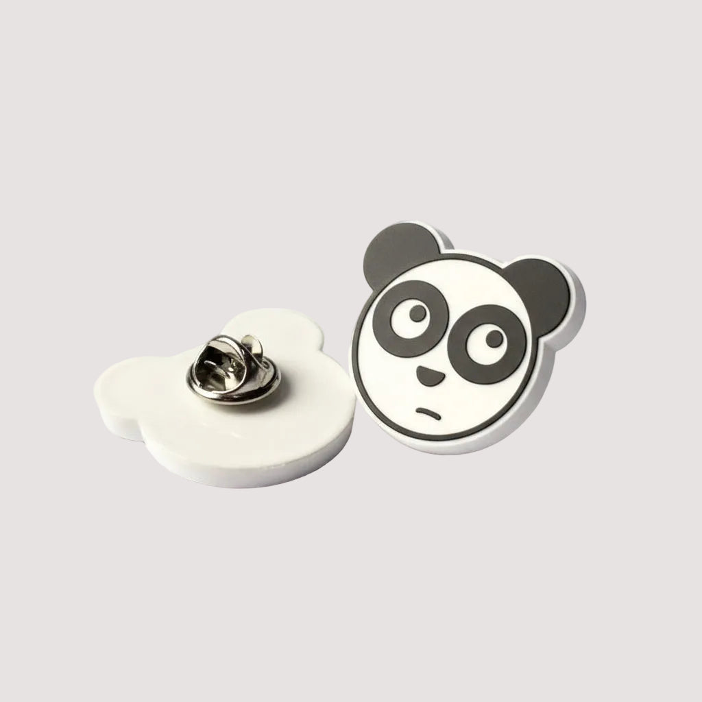 Pin (2 unidades) "Oso Panda" Lendakaris Muertos