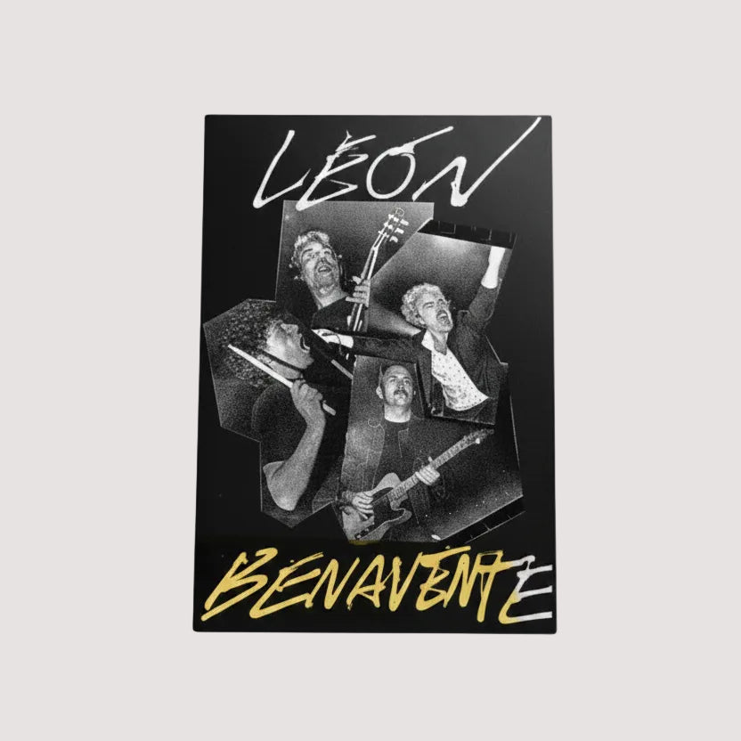 Postal "El Festín" León Benavente