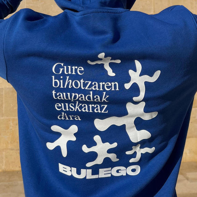 Sudadera "Gure Bihotzaren Taupadak" Bulego