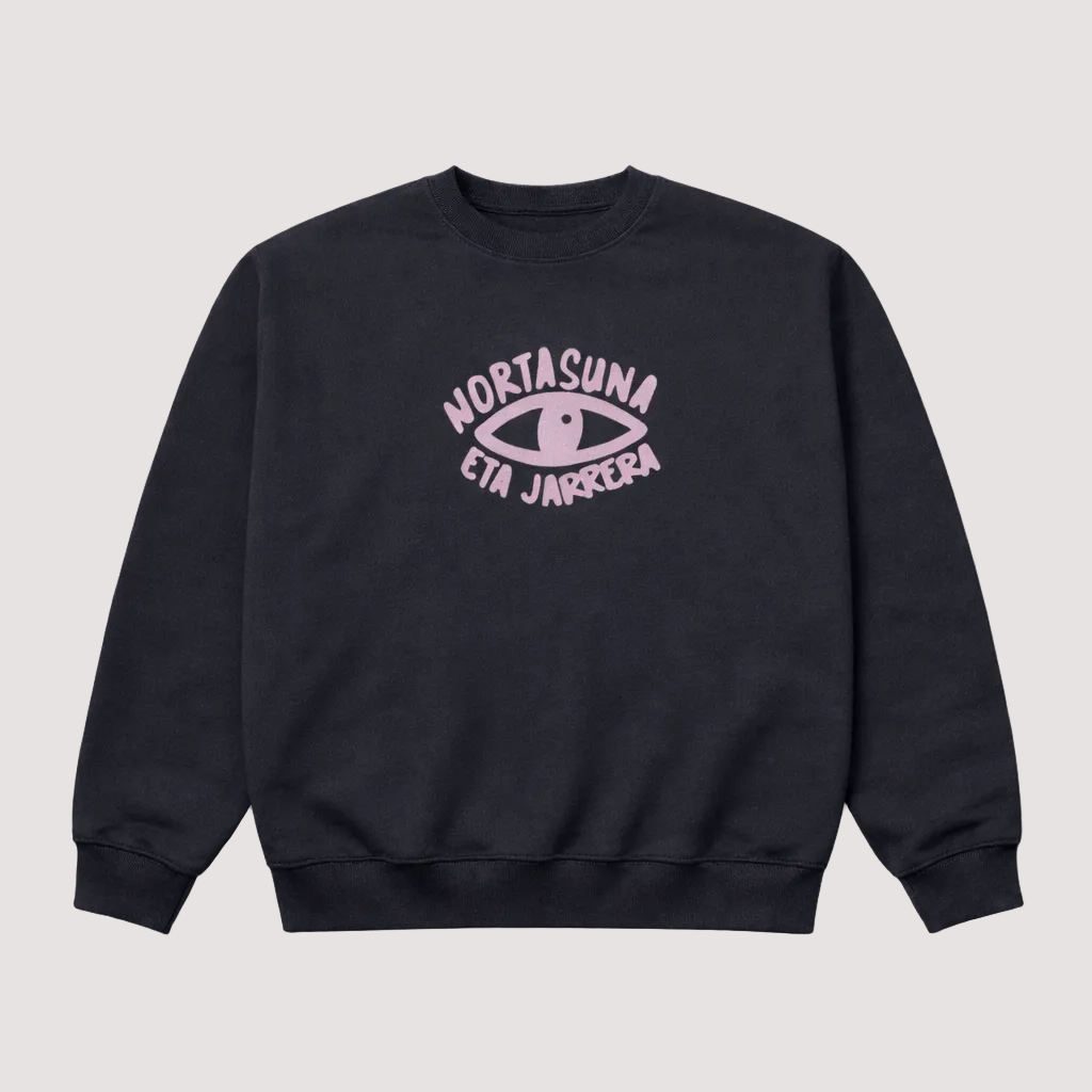 Sudadera "nortasuna eta jarrera" Bulego
