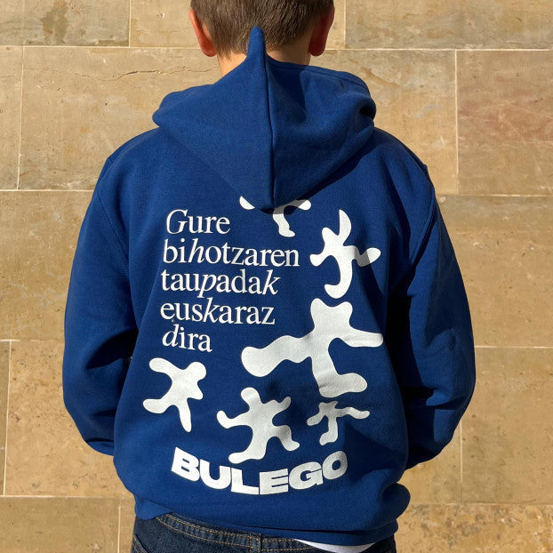 Sudadera "Gure Bihotzaren Taupadak" Bulego