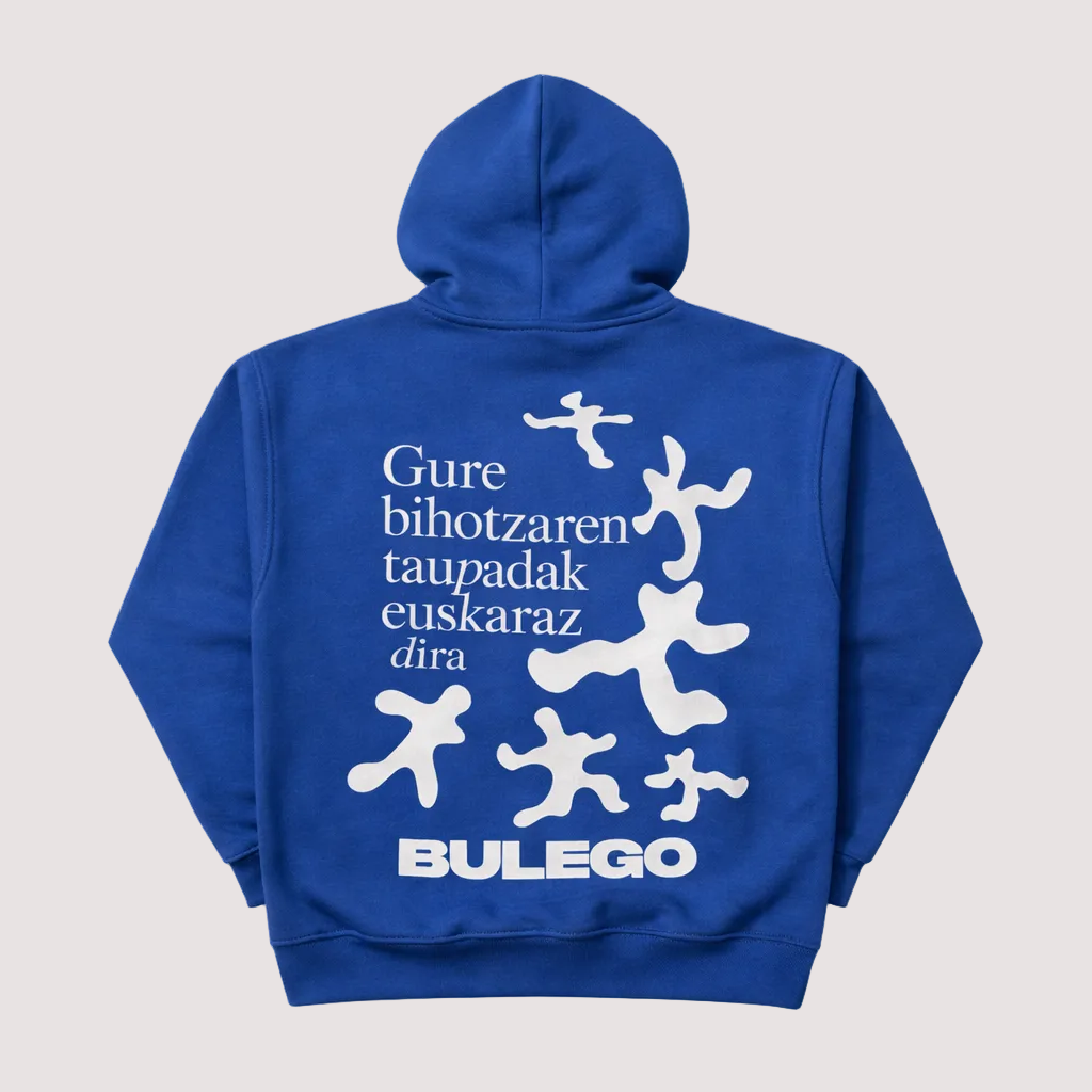 Sudadera "Gure Bihotzaren Taupadak" Bulego