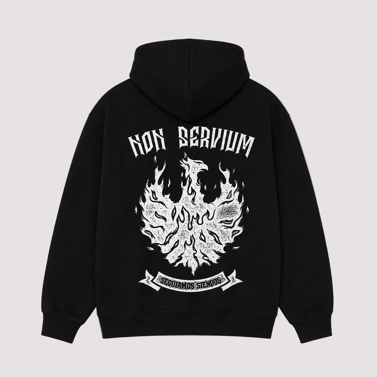Sudadera "seguimos siendo" Non Servium