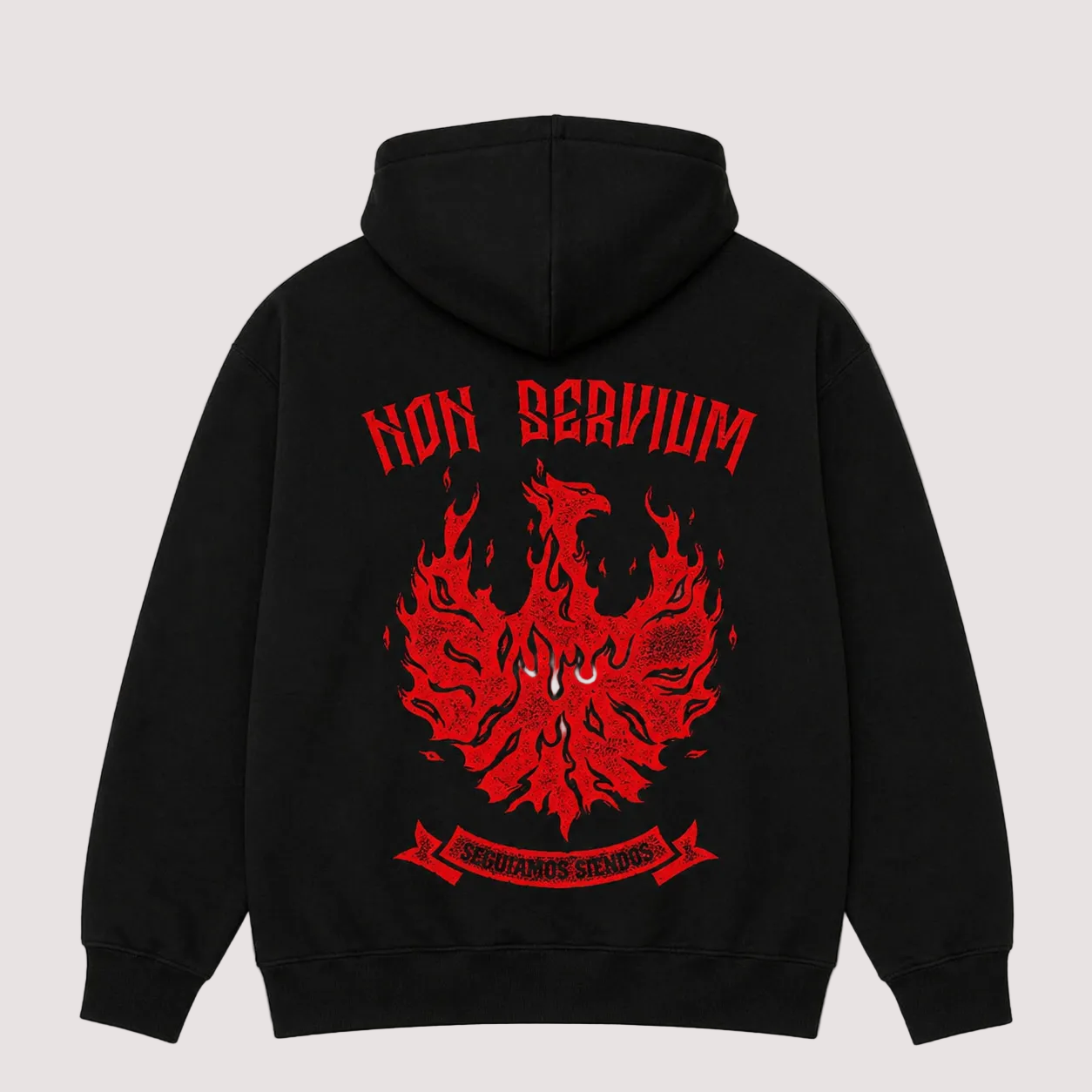 Sudadera "seguimos siendo" Non Servium