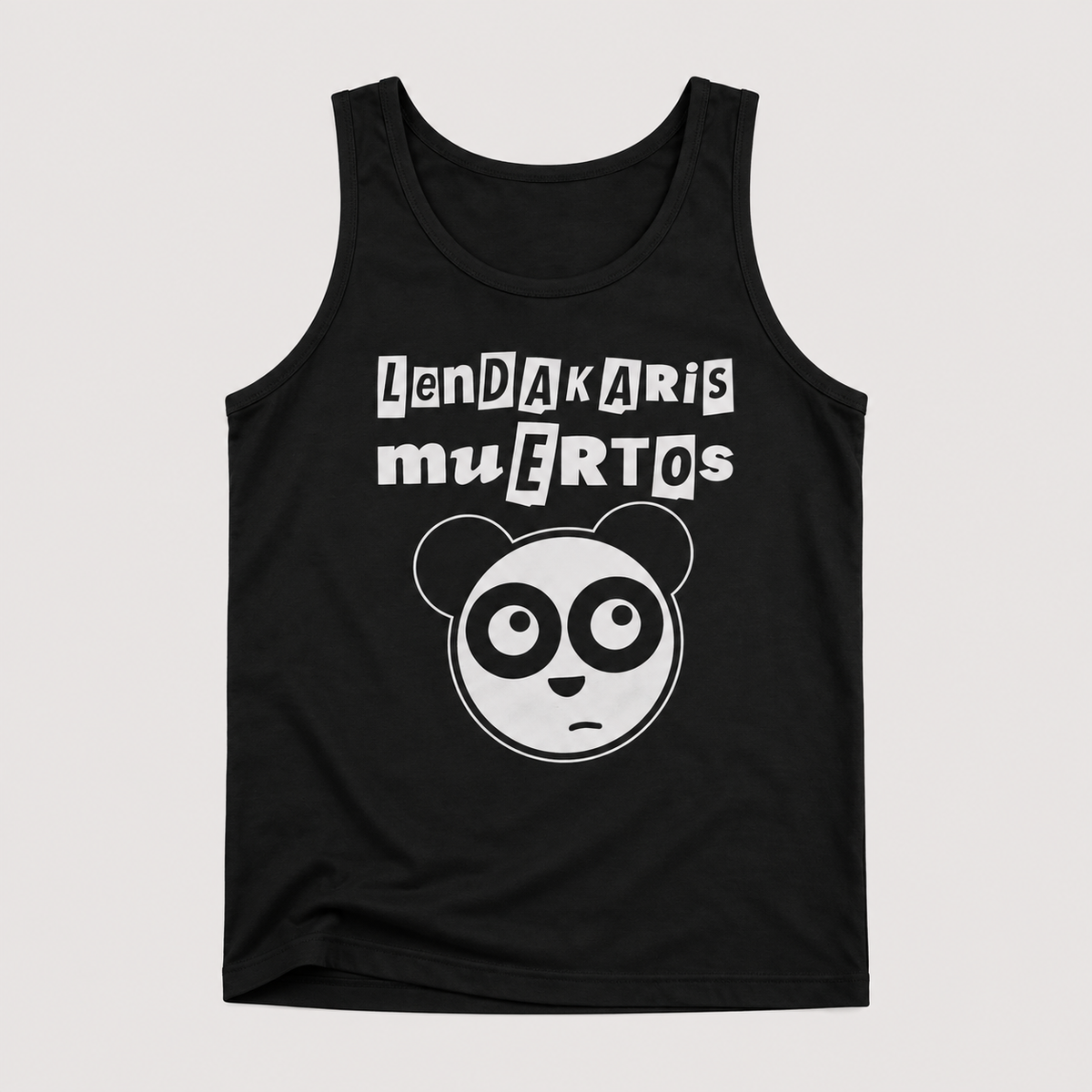 Camiseta tirantes "Oso panda"