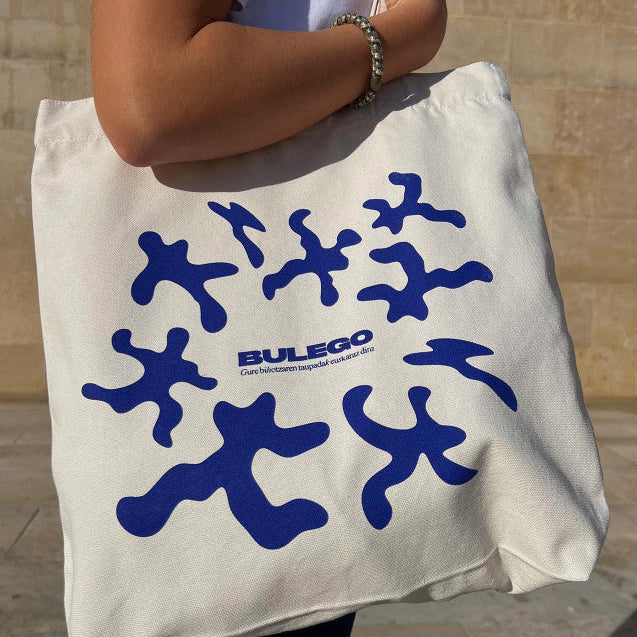 Tote Bag "Gure Bihotzaren Taupadak" Bulego