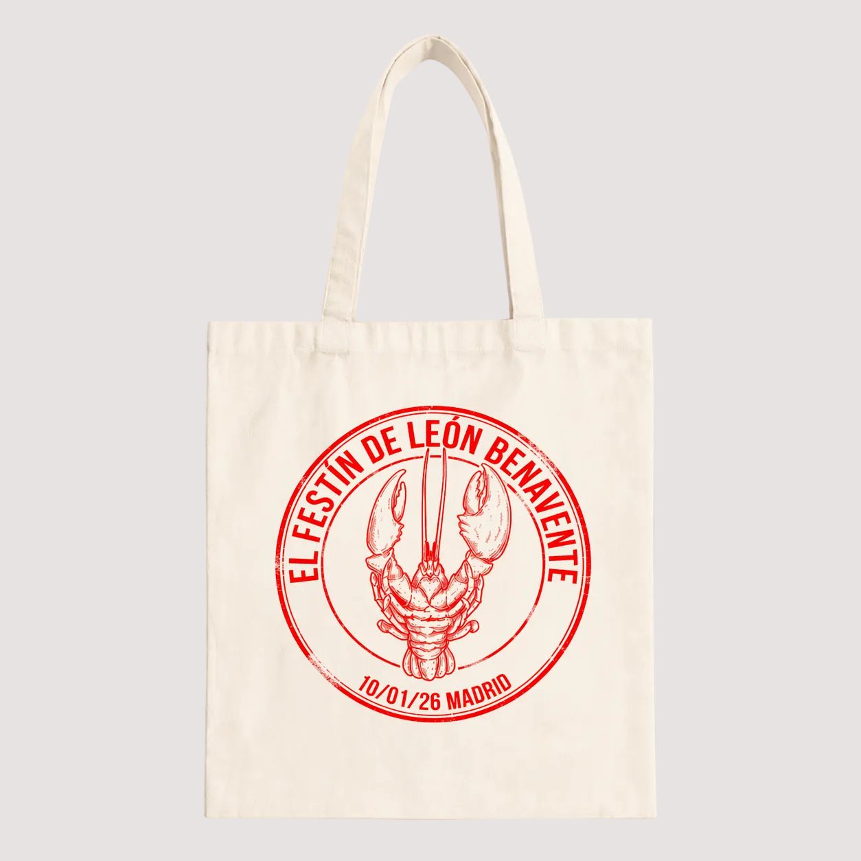 Totebag "Langosta" Beige