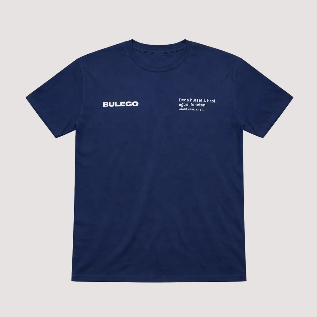 Camiseta "Zurekin" Bulego