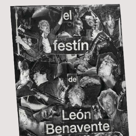 Poster "El festín" León Benavente