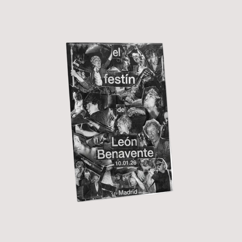 Poster "El festín" León Benavente