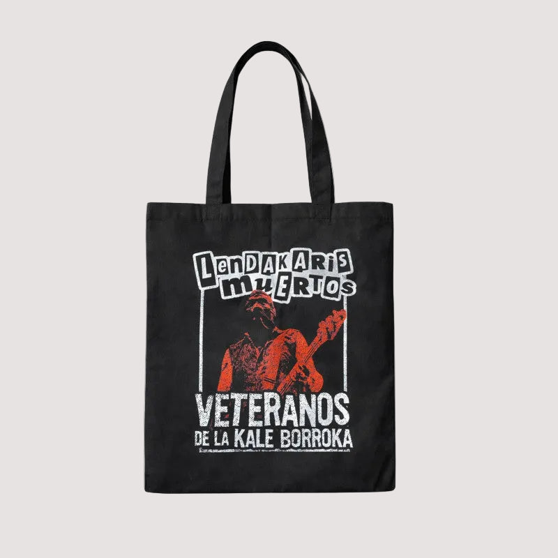 Totebag "Veteranos" Lendakaris Muertos Pixel