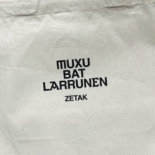 Tote bag "Muxu bat" Zetak